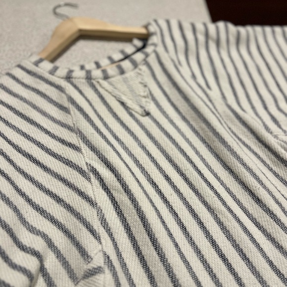 Anthropologie DOLAN Left Coast Striped Crop Top Coastal Chic Nautical Clean - Picture 4 of 10